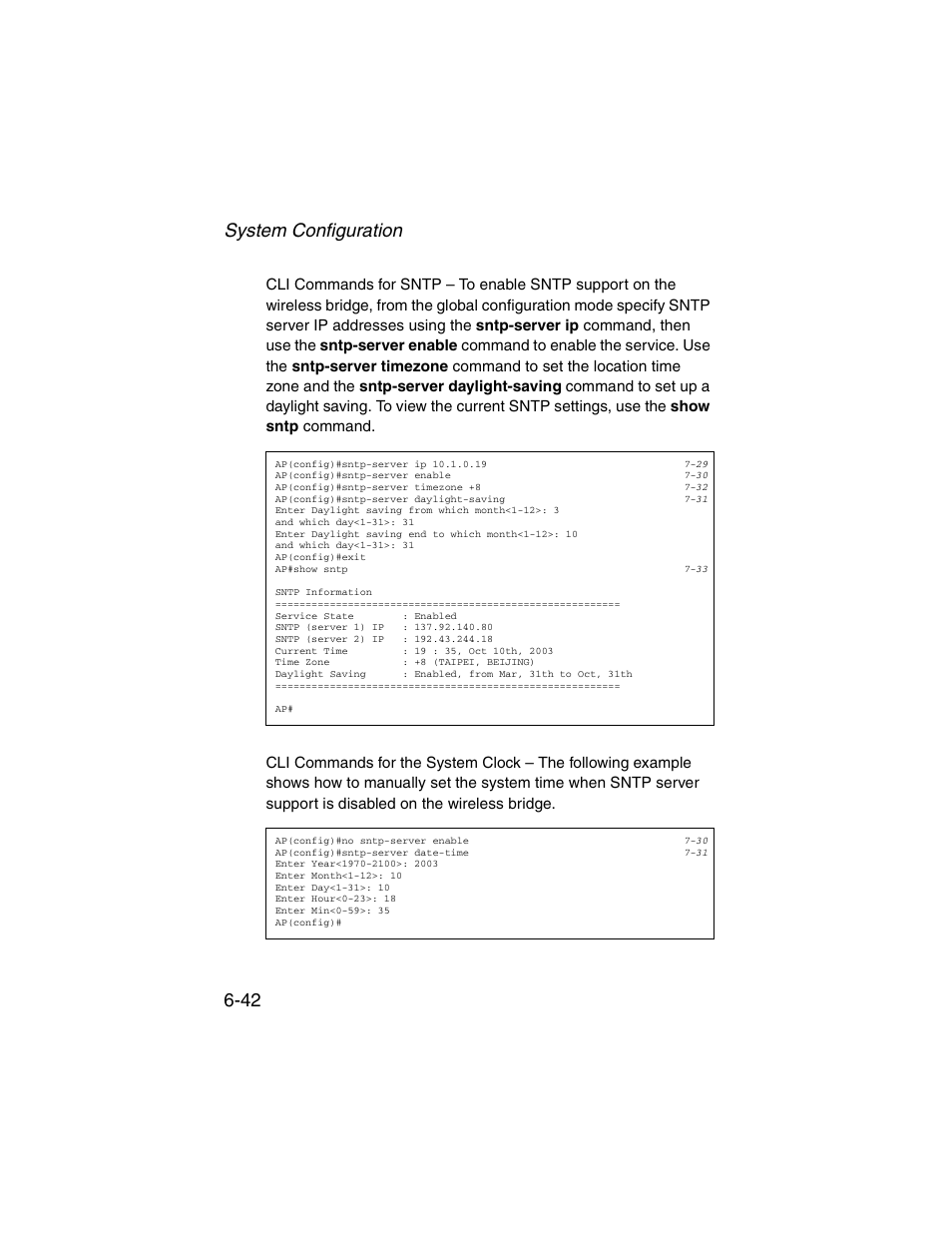 System configuration 6-42 | SMC Networks ElliteConnect 2.4GHz/5GHz User Manual | Page 118 / 322