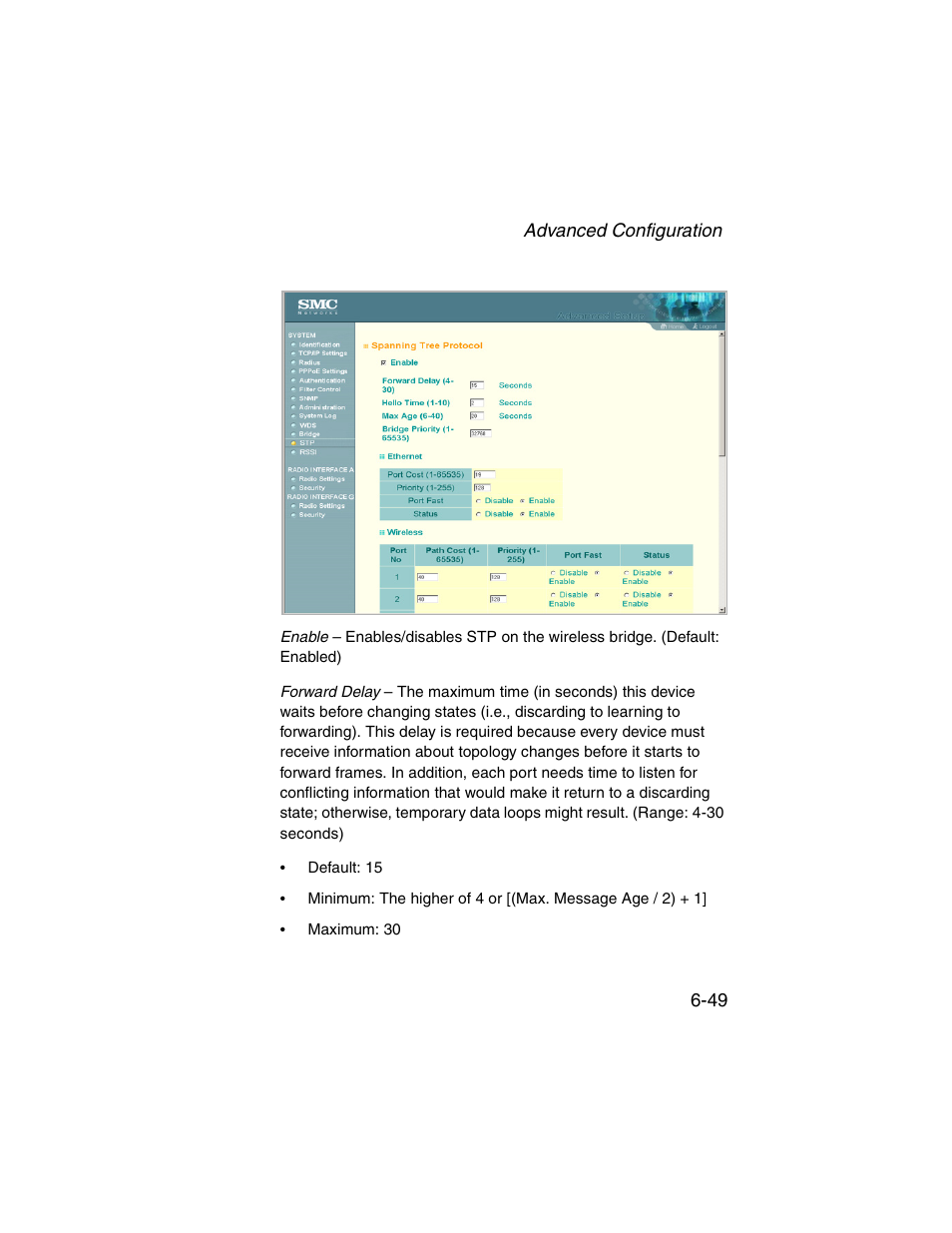 SMC Networks ElliteConnect 2.4GHz/5GHz User Manual | Page 125 / 322