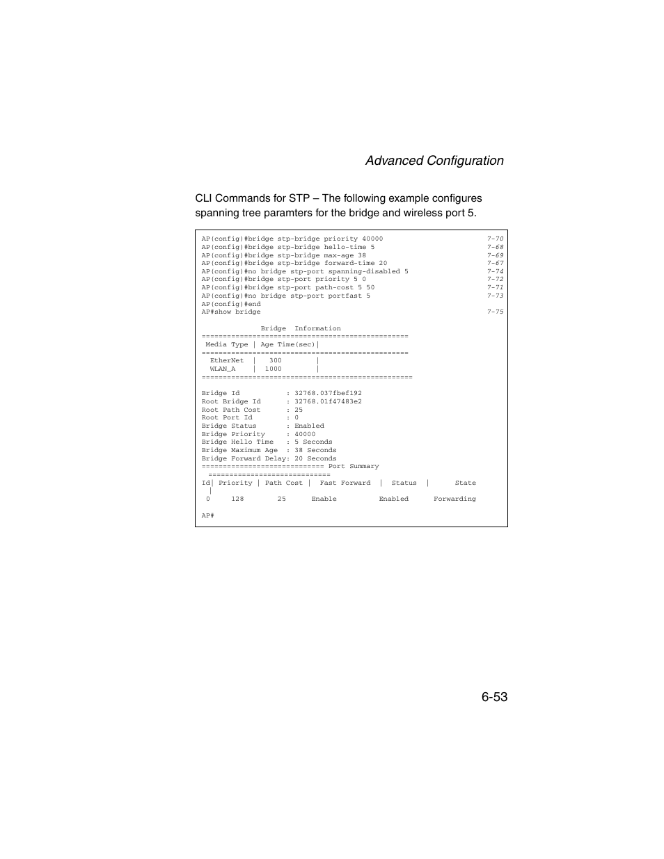 Advanced configuration 6-53 | SMC Networks ElliteConnect 2.4GHz/5GHz User Manual | Page 129 / 322