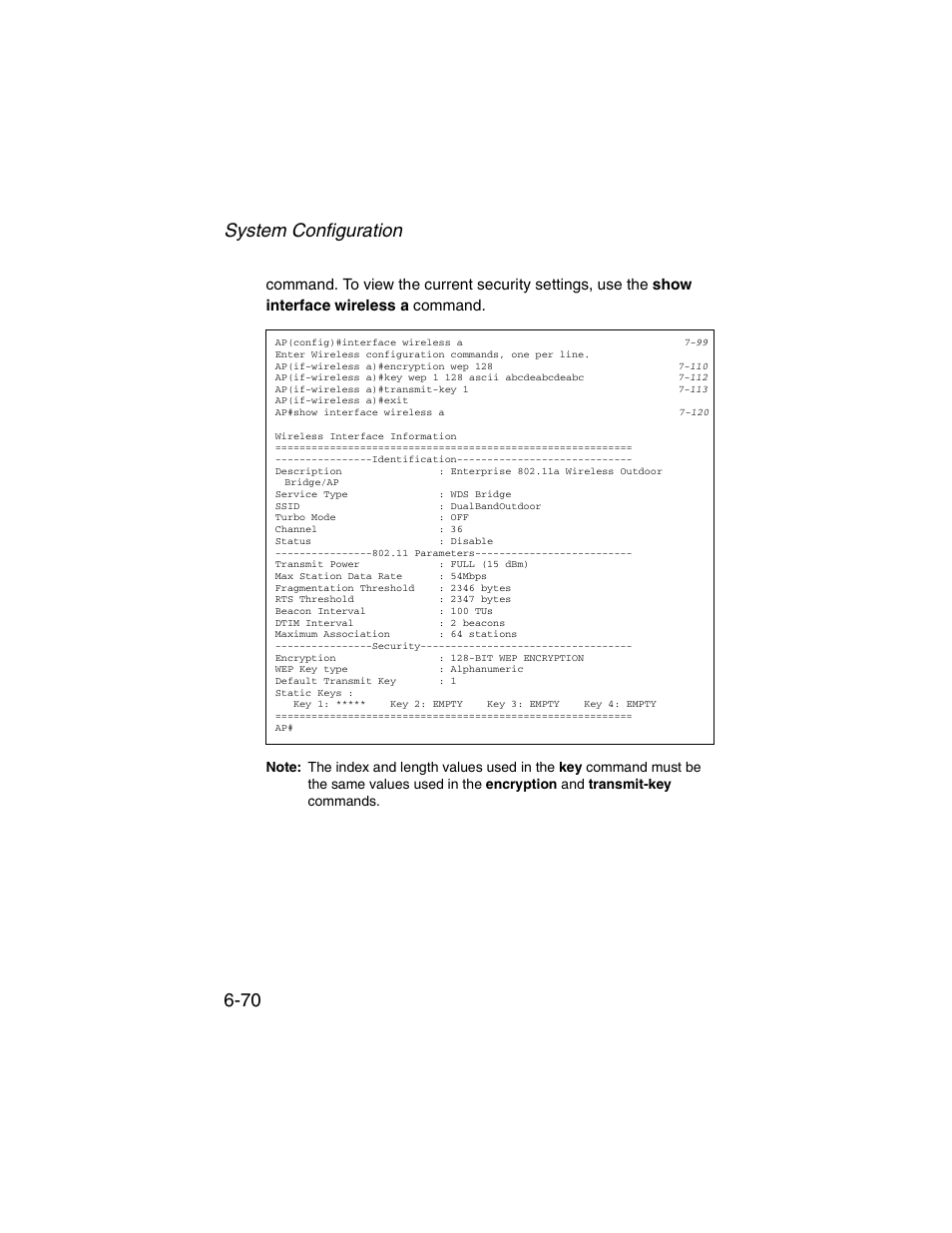 System configuration 6-70 | SMC Networks ElliteConnect 2.4GHz/5GHz User Manual | Page 146 / 322