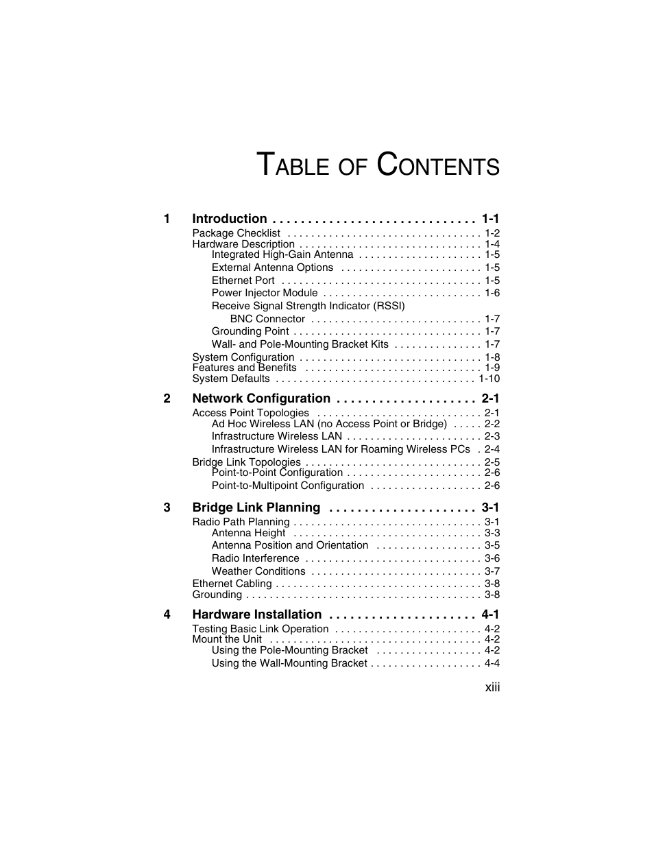 Able, Ontents | SMC Networks ElliteConnect 2.4GHz/5GHz User Manual | Page 15 / 322