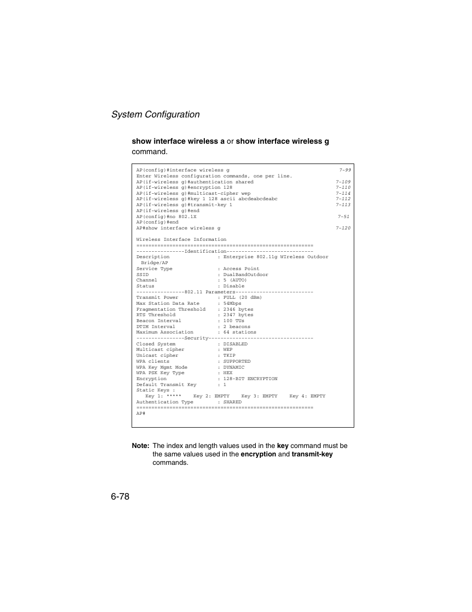 System configuration 6-78 | SMC Networks ElliteConnect 2.4GHz/5GHz User Manual | Page 154 / 322