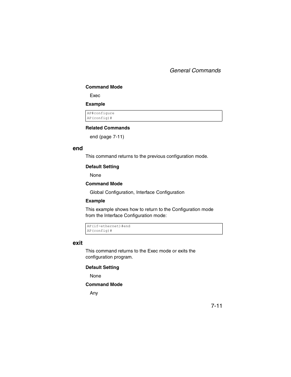 Exit, End -11 exit -11 | SMC Networks ElliteConnect 2.4GHz/5GHz User Manual | Page 181 / 322