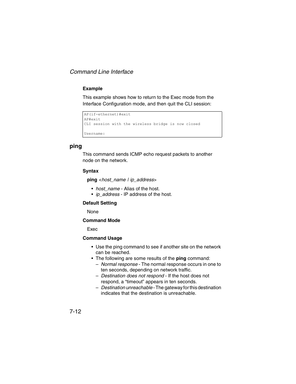 Ping, Ping -12 | SMC Networks ElliteConnect 2.4GHz/5GHz User Manual | Page 182 / 322