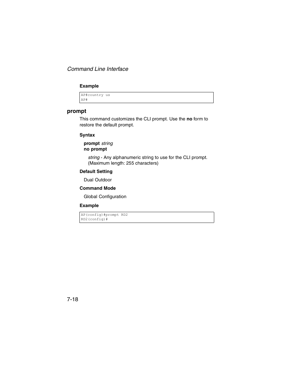 Prompt, Prompt -18 | SMC Networks ElliteConnect 2.4GHz/5GHz User Manual | Page 188 / 322