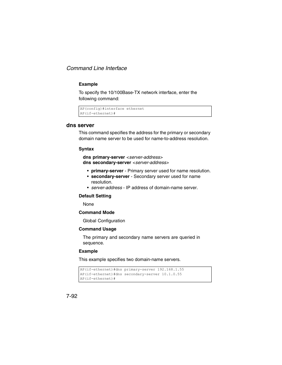 Dns server, Dns server -92 | SMC Networks ElliteConnect 2.4GHz/5GHz User Manual | Page 262 / 322