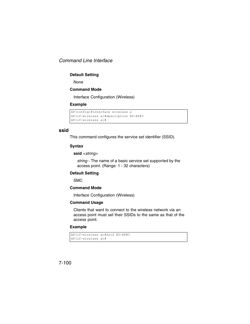 Ssid, Ssid -100 | SMC Networks ElliteConnect 2.4GHz/5GHz User Manual | Page 270 / 322