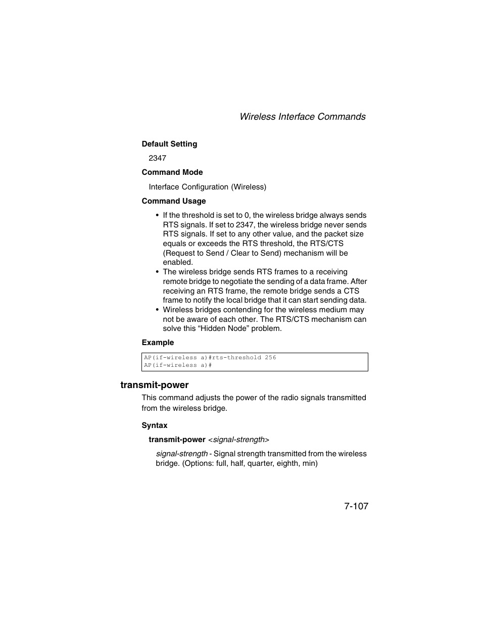 Transmit-power, Transmit-power -107 | SMC Networks ElliteConnect 2.4GHz/5GHz User Manual | Page 277 / 322