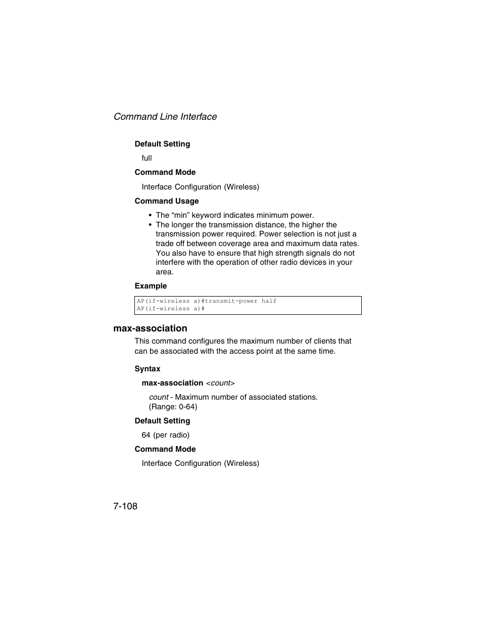 Max-association, Max-association -108 | SMC Networks ElliteConnect 2.4GHz/5GHz User Manual | Page 278 / 322