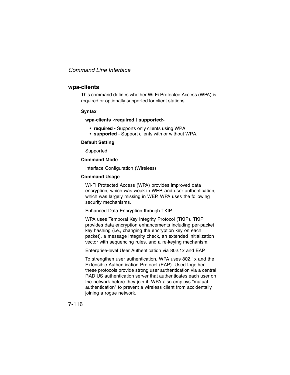 Wpa-clients, Wpa-clients -116 | SMC Networks ElliteConnect 2.4GHz/5GHz User Manual | Page 286 / 322