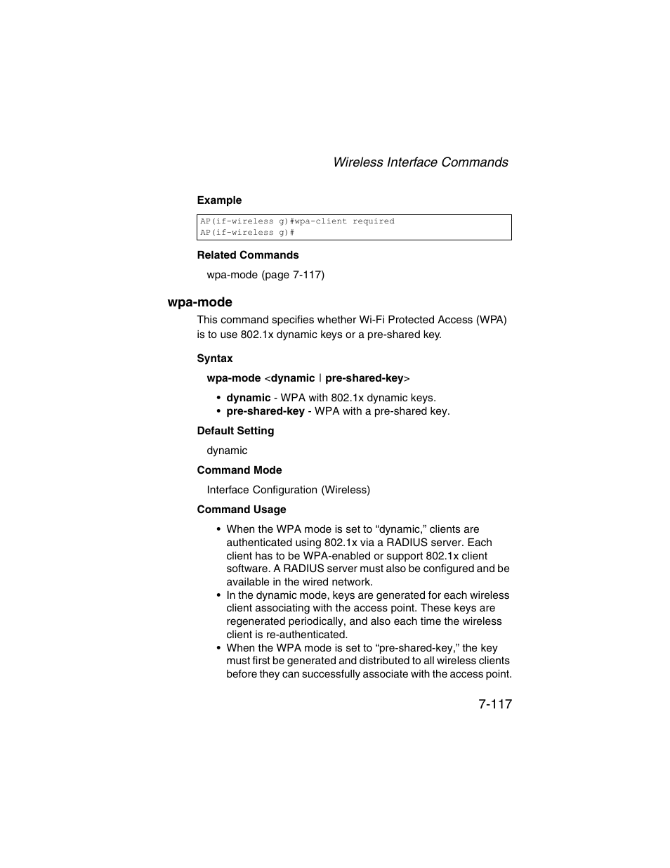 Wpa-mode, Wpa-mode -117 | SMC Networks ElliteConnect 2.4GHz/5GHz User Manual | Page 287 / 322