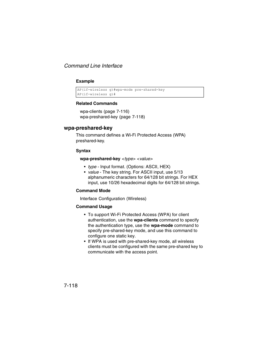 Wpa-preshared-key, Wpa-preshared-key -118 | SMC Networks ElliteConnect 2.4GHz/5GHz User Manual | Page 288 / 322