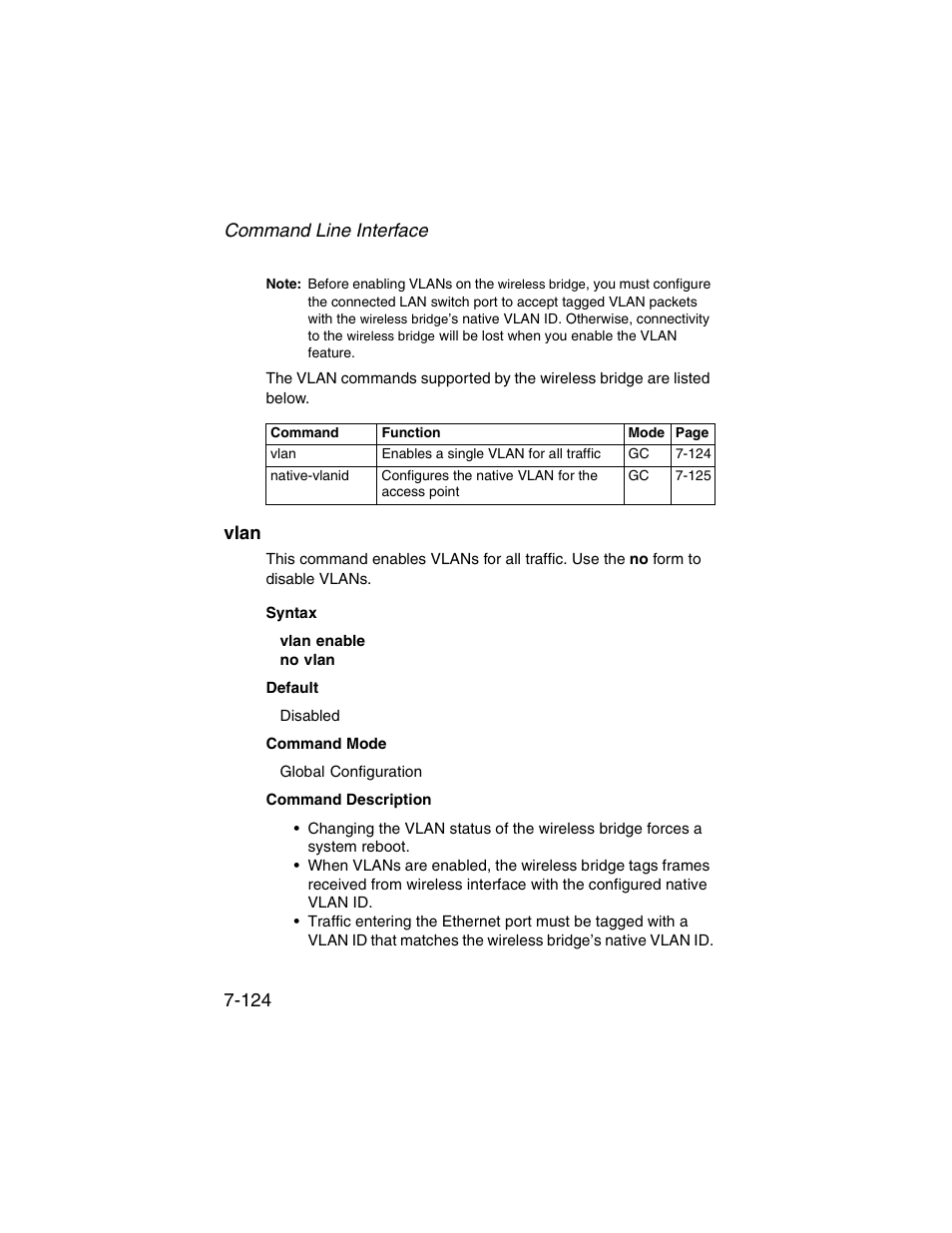 Vlan, Vlan -124 | SMC Networks ElliteConnect 2.4GHz/5GHz User Manual | Page 294 / 322