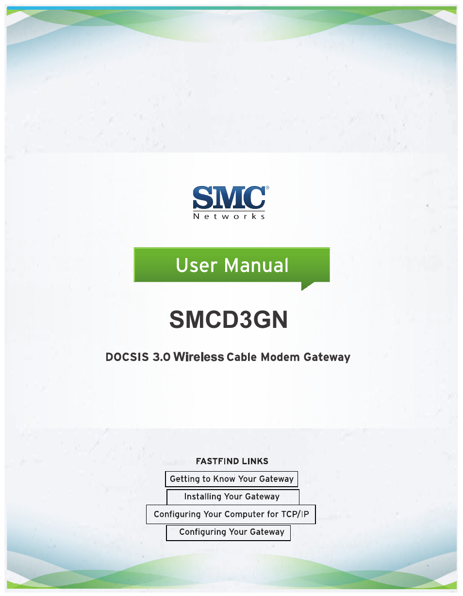 SMC Networks SMCD3GN User Manual | 72 pages