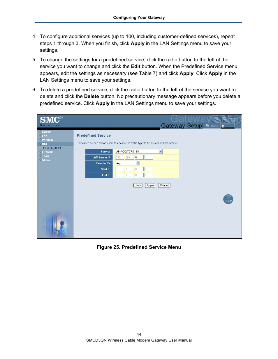 SMC Networks SMCD3GN User Manual | Page 44 / 72