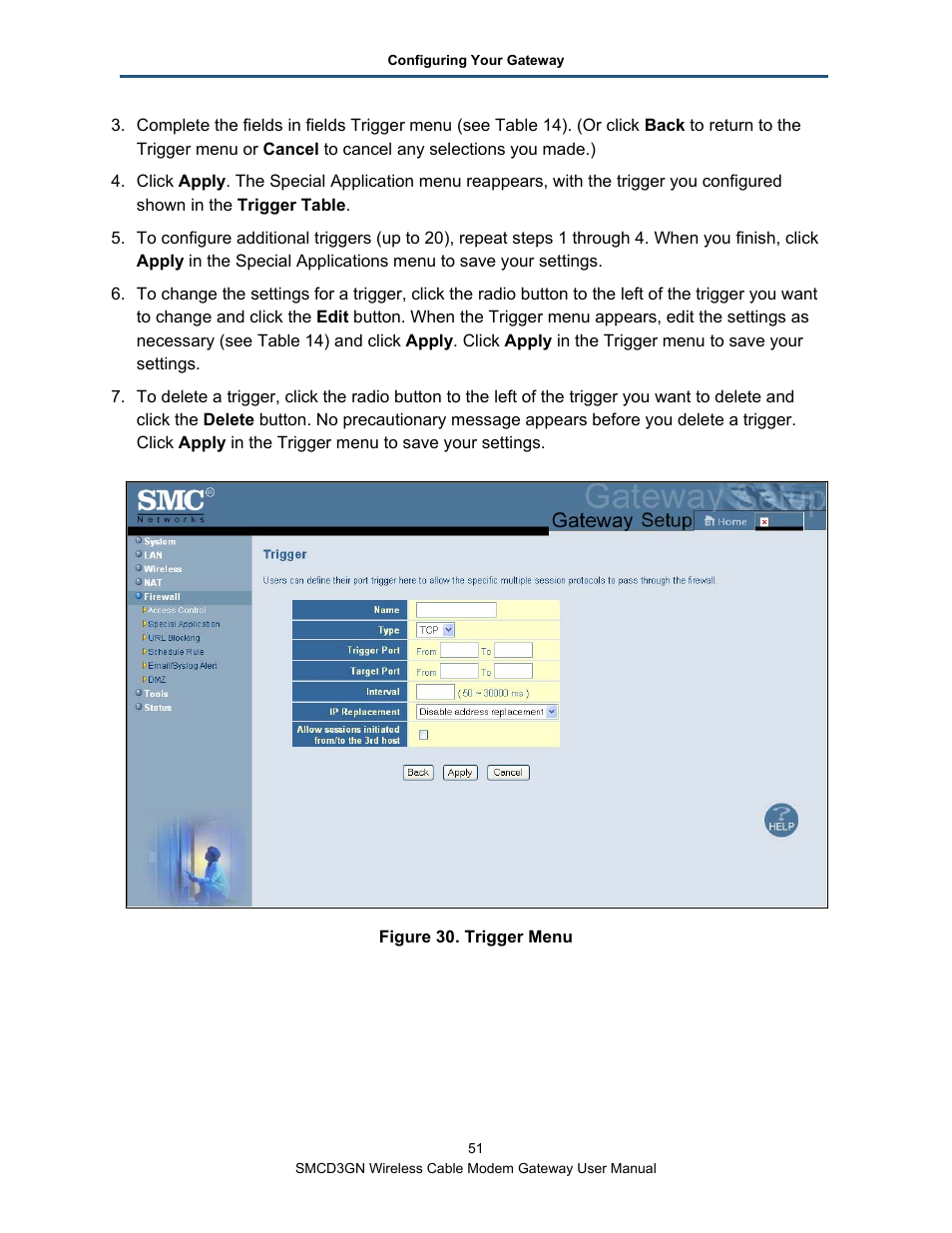 SMC Networks SMCD3GN User Manual | Page 51 / 72