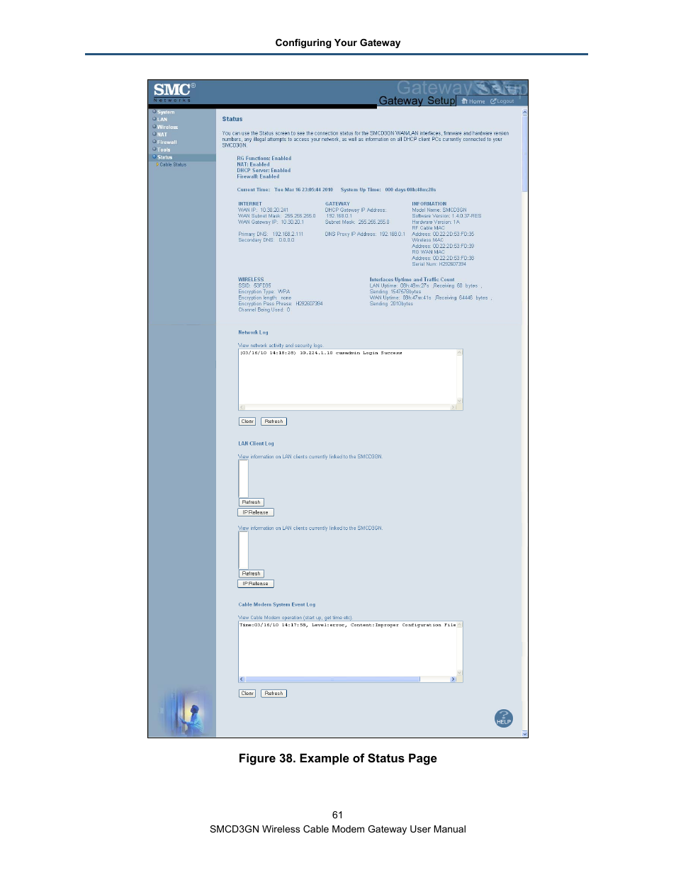 SMC Networks SMCD3GN User Manual | Page 61 / 72