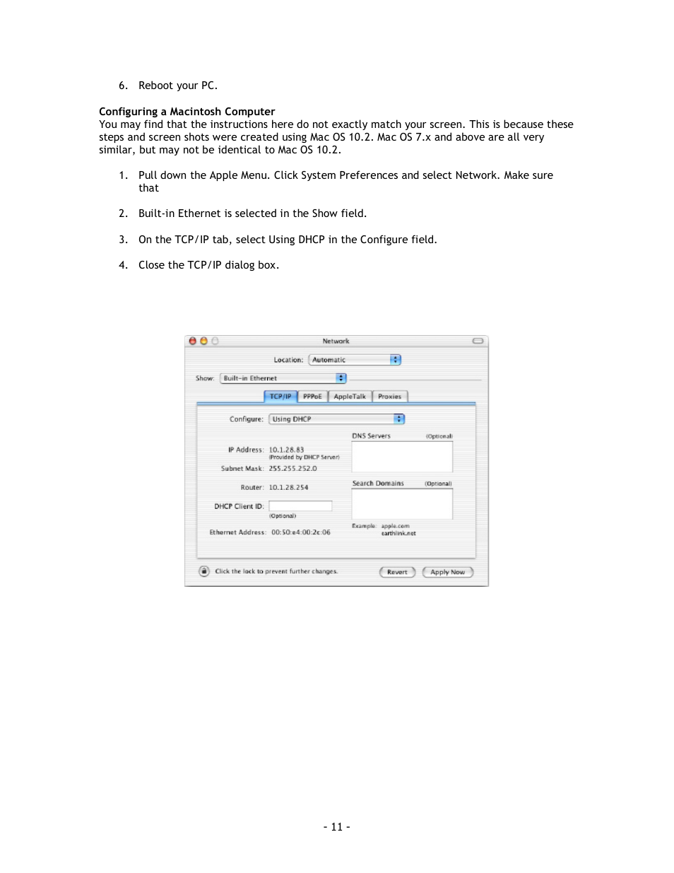 SMC Networks SMC8014 User Manual | Page 11 / 34