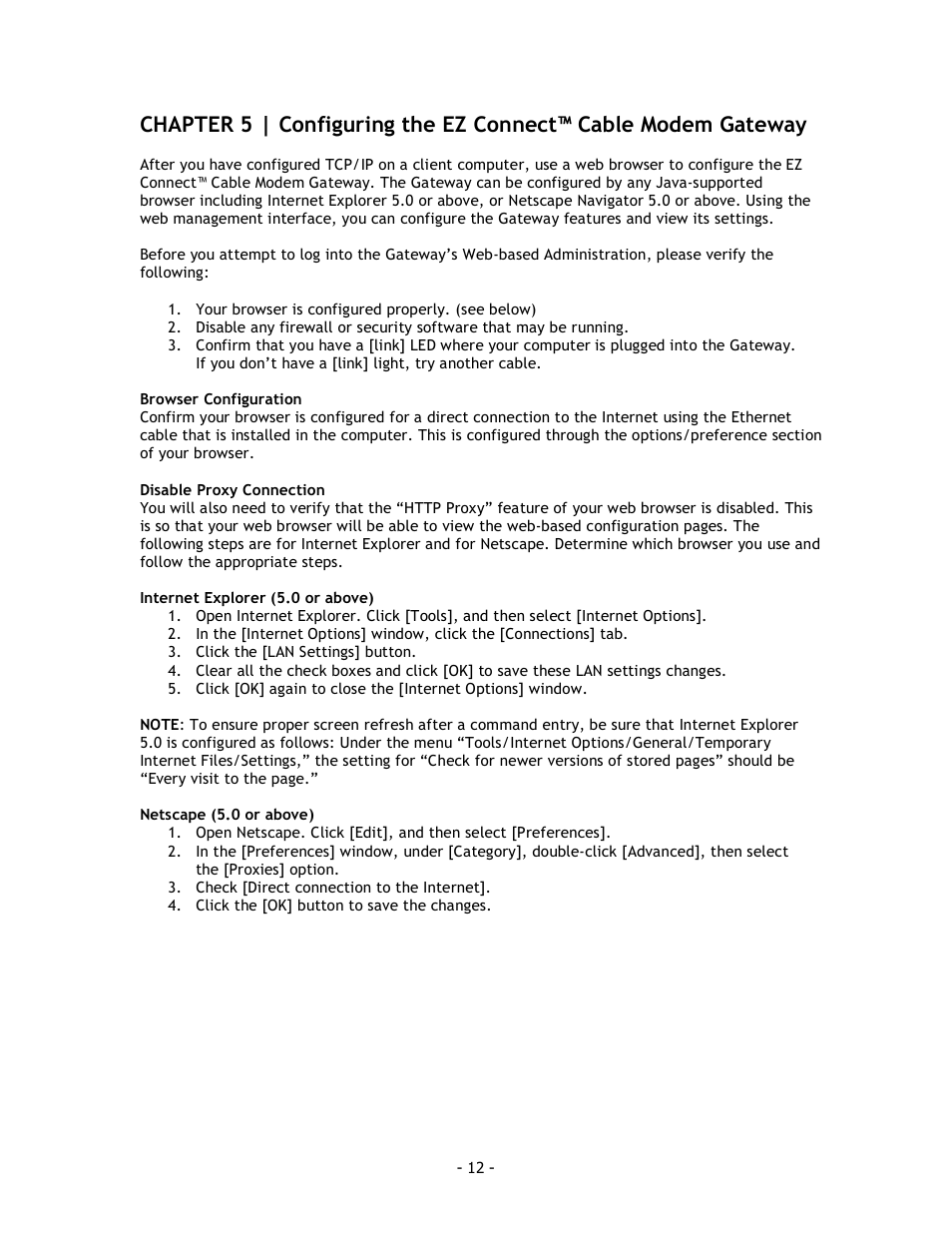 SMC Networks SMC8014 User Manual | Page 12 / 34