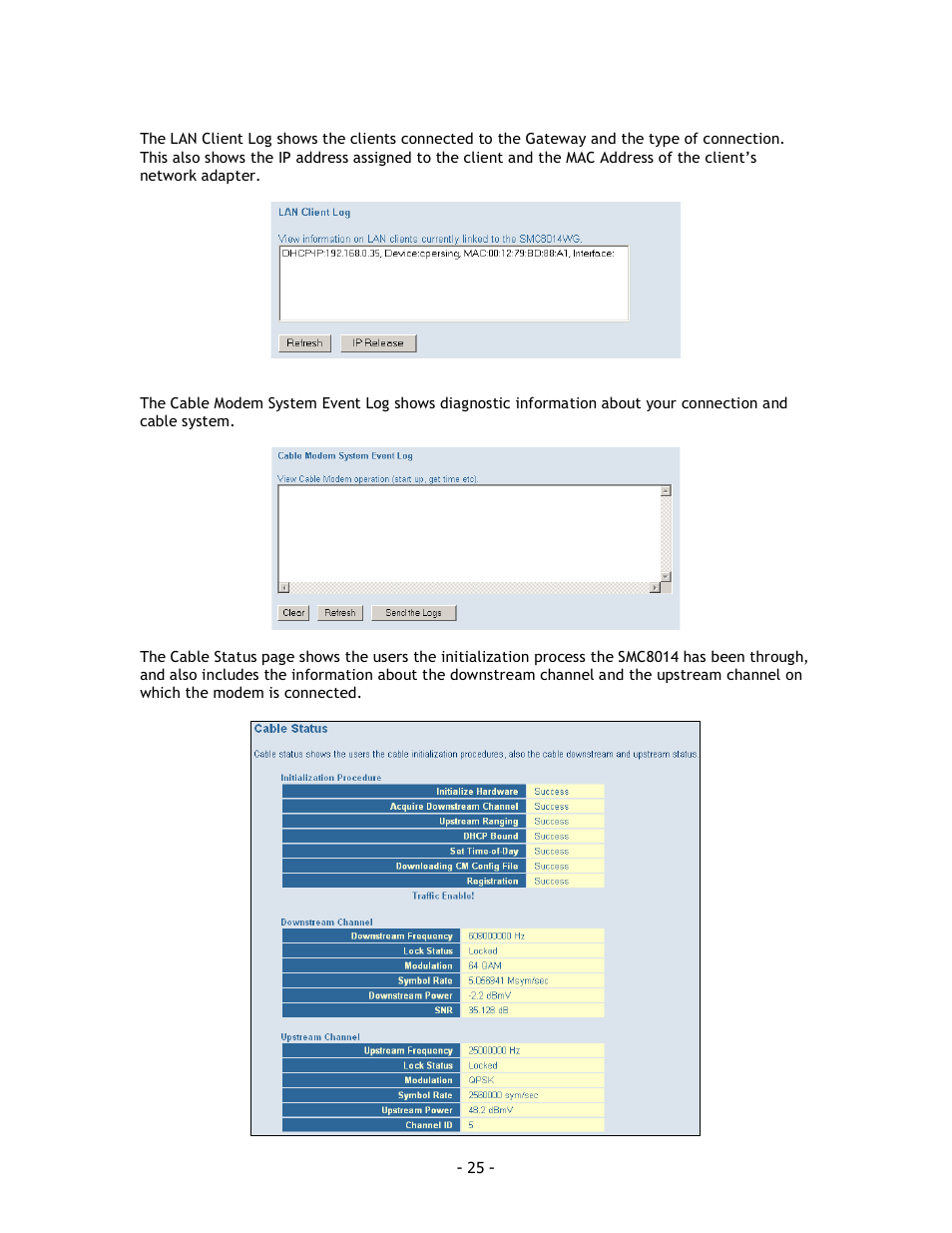 SMC Networks SMC8014 User Manual | Page 25 / 34