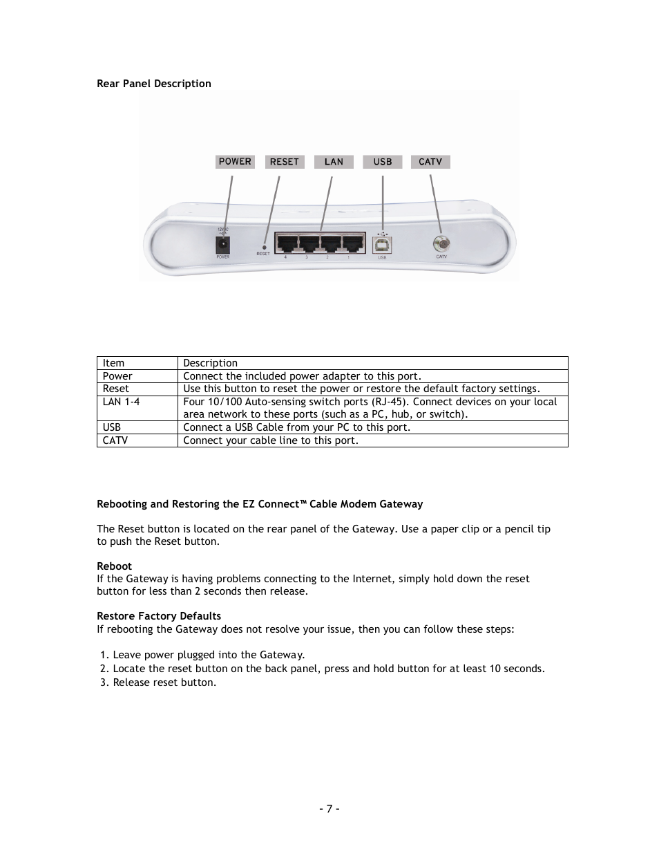 SMC Networks SMC8014 User Manual | Page 7 / 34