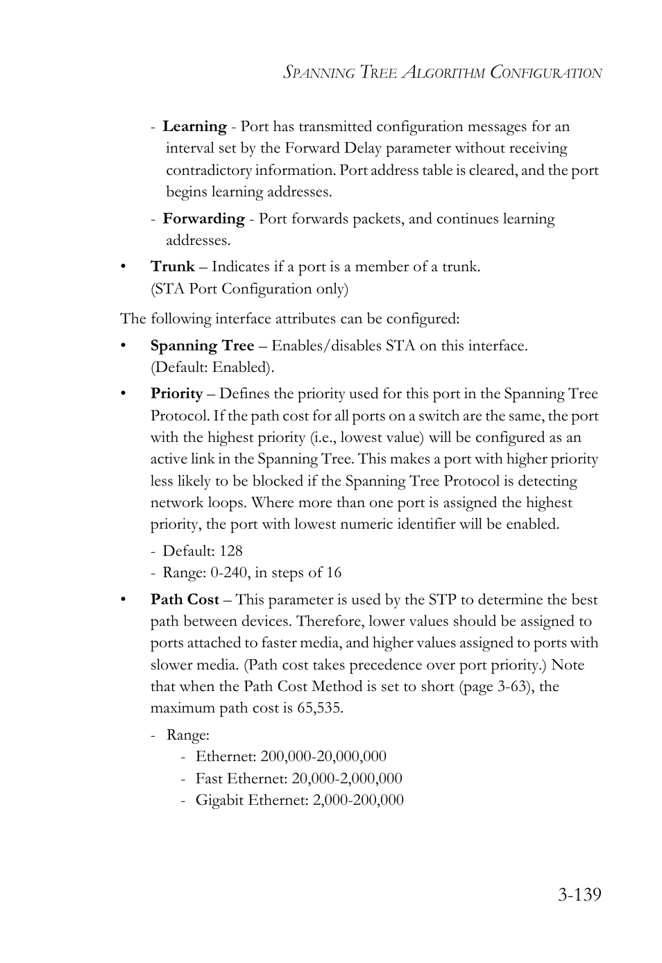 SMC Networks TIGERSWITCH SMC6752AL2 User Manual | Page 187 / 516