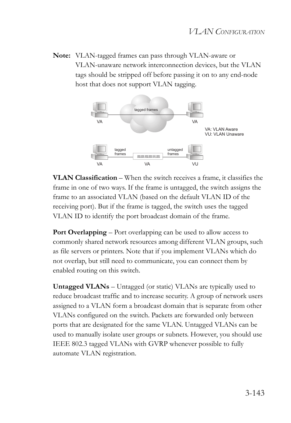 Vlan c | SMC Networks TIGERSWITCH SMC6752AL2 User Manual | Page 191 / 516