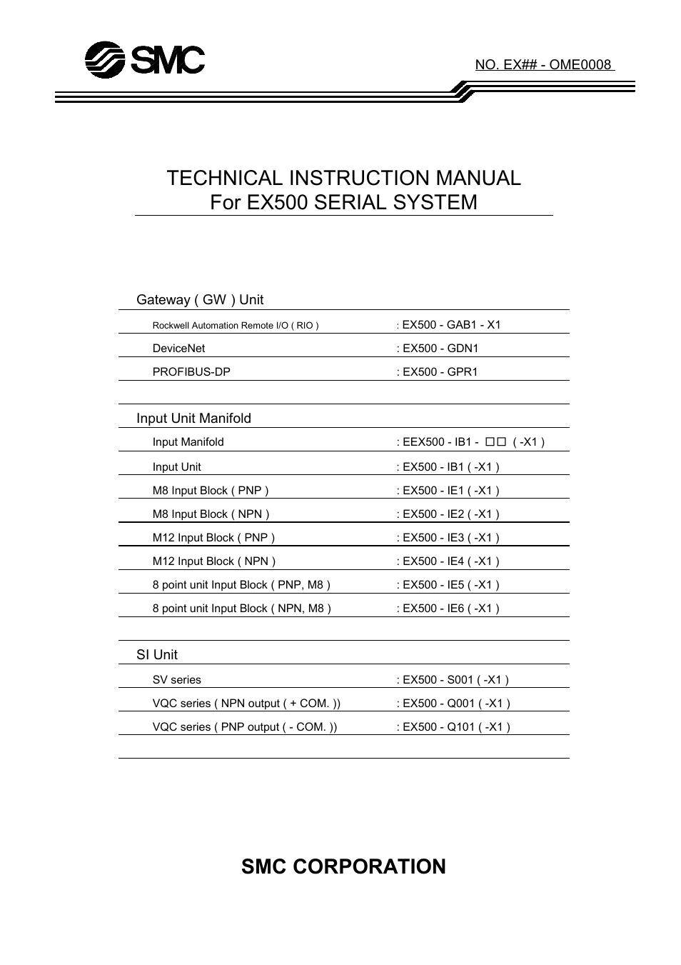 SMC Networks EX500 User Manual | 40 pages