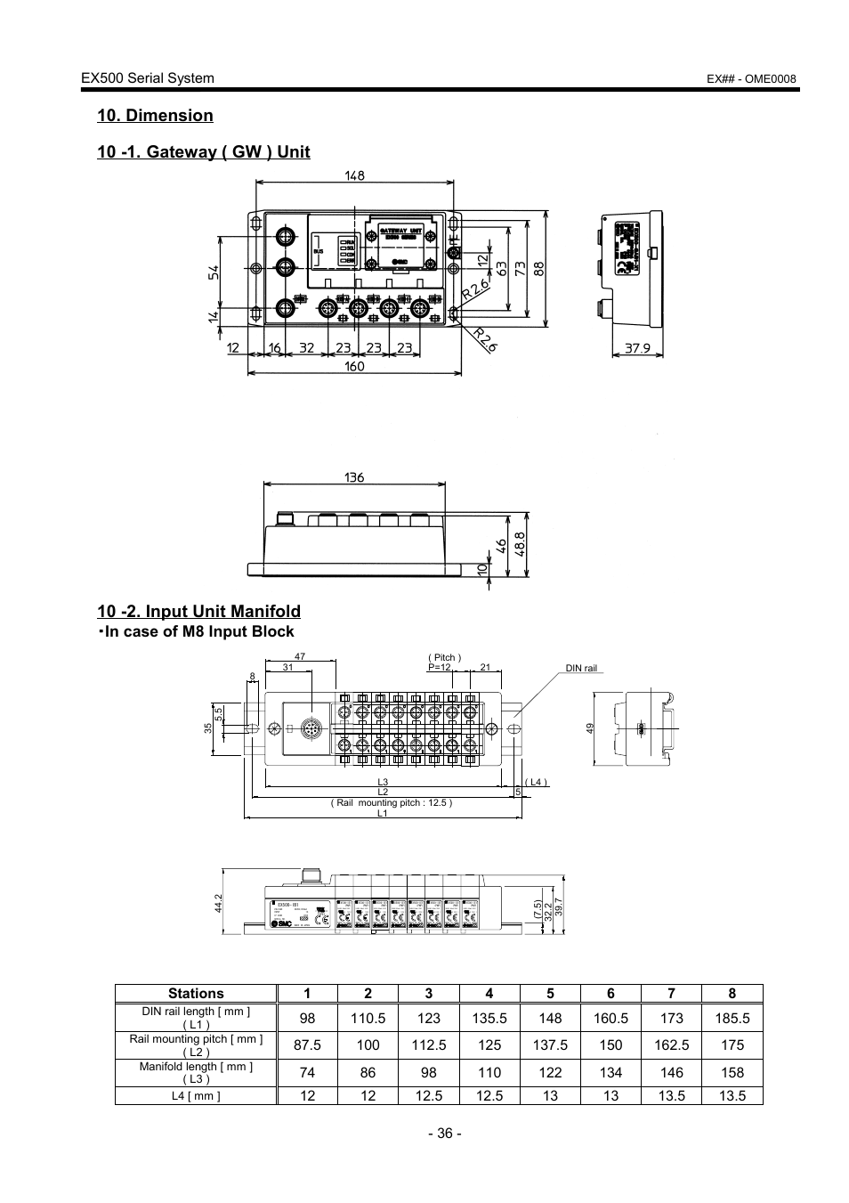 Ex500 serial system | SMC Networks EX500 User Manual | Page 37 / 40