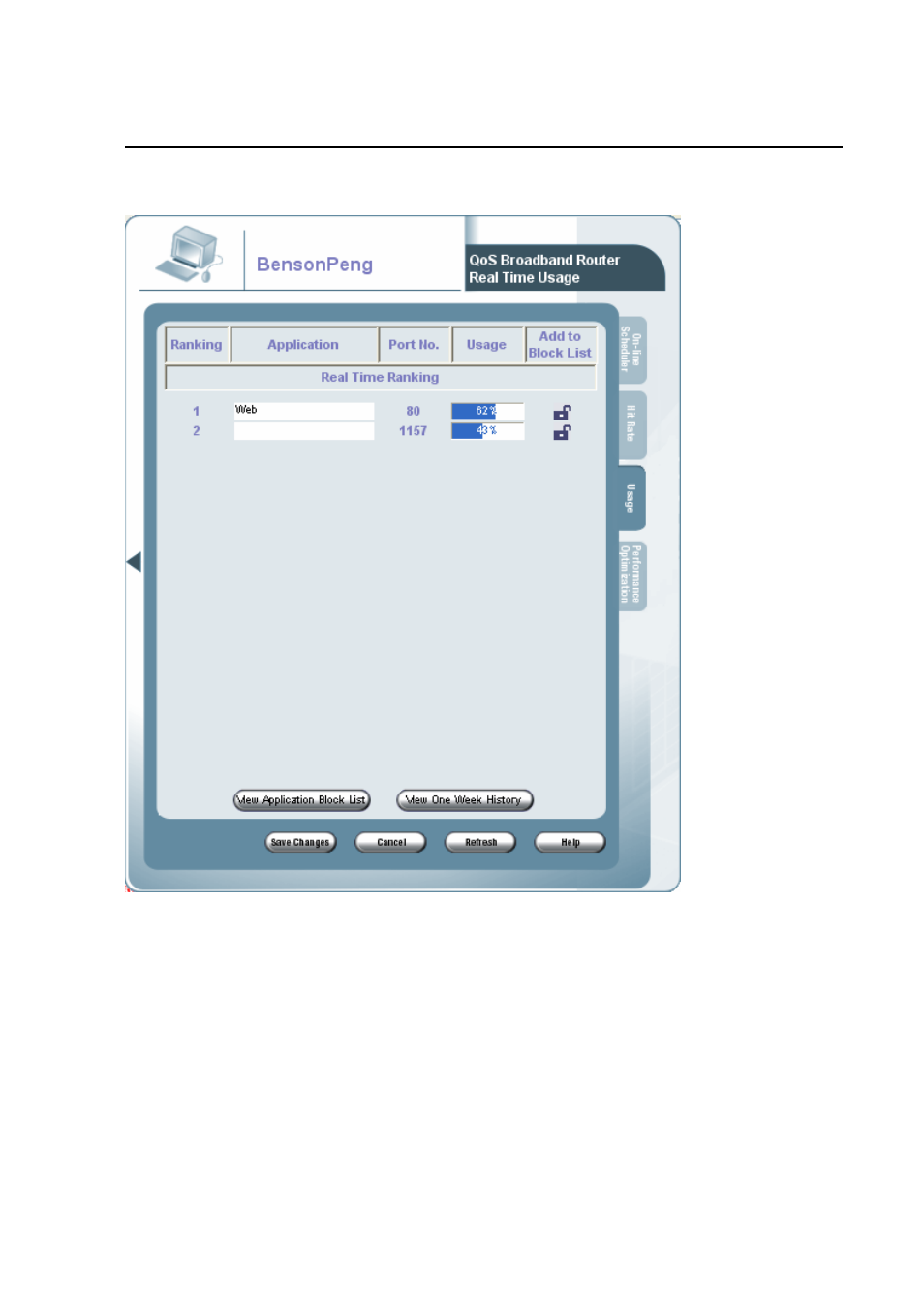 Usage | SMC Networks BARICADE 4 PORT WIRED BROADBAND QOS ROUTER SMCBR24Q User Manual | Page 15 / 22