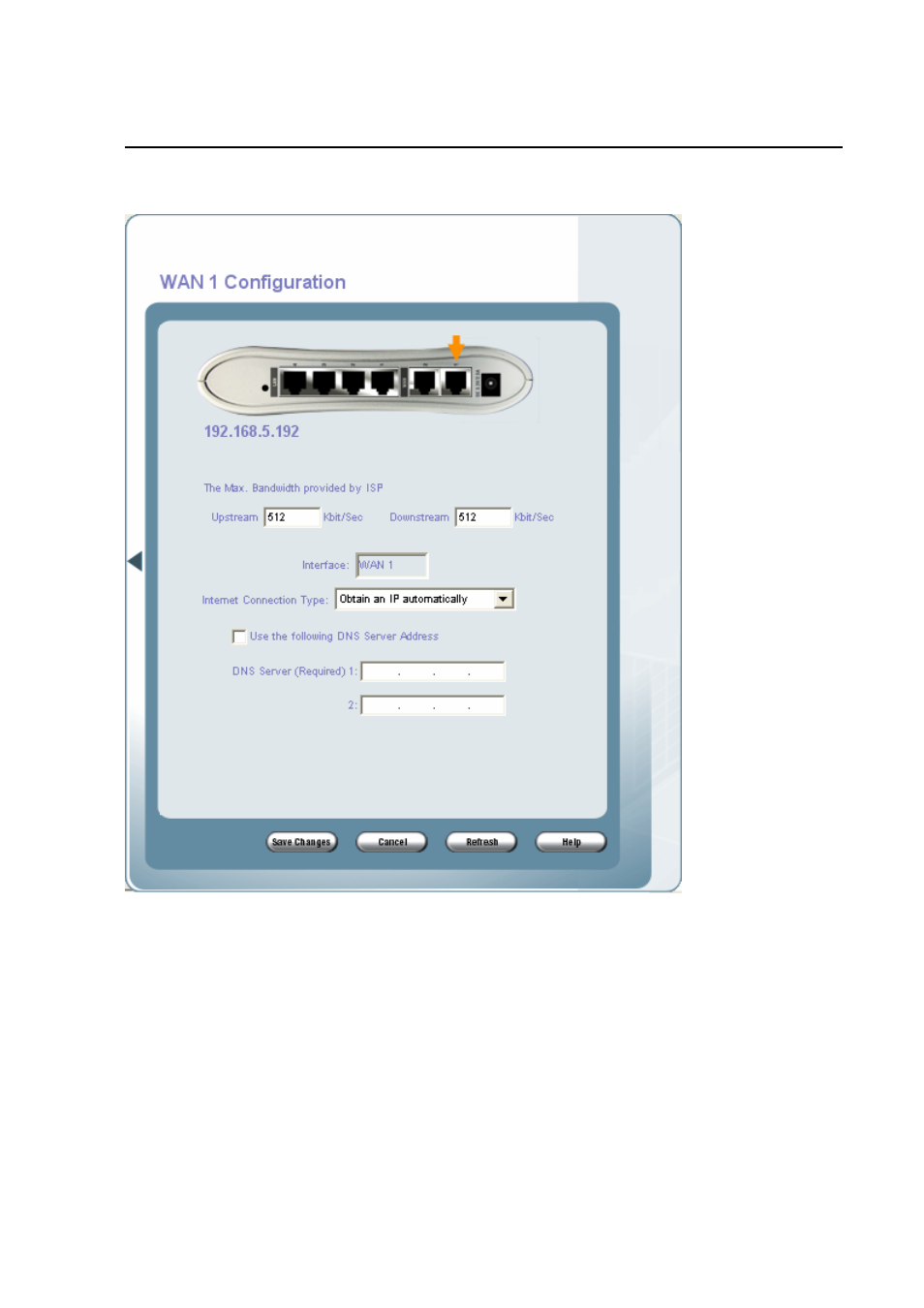 Wan configuration | SMC Networks BARICADE 4 PORT WIRED BROADBAND QOS ROUTER SMCBR24Q User Manual | Page 7 / 22