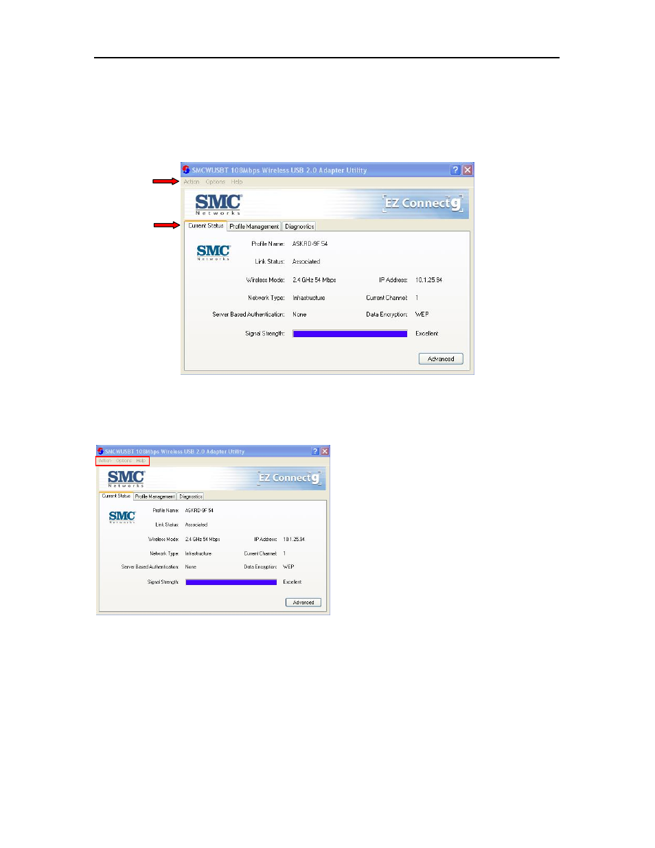 SMC Networks SMCWUSBT-G User Manual | Page 21 / 37