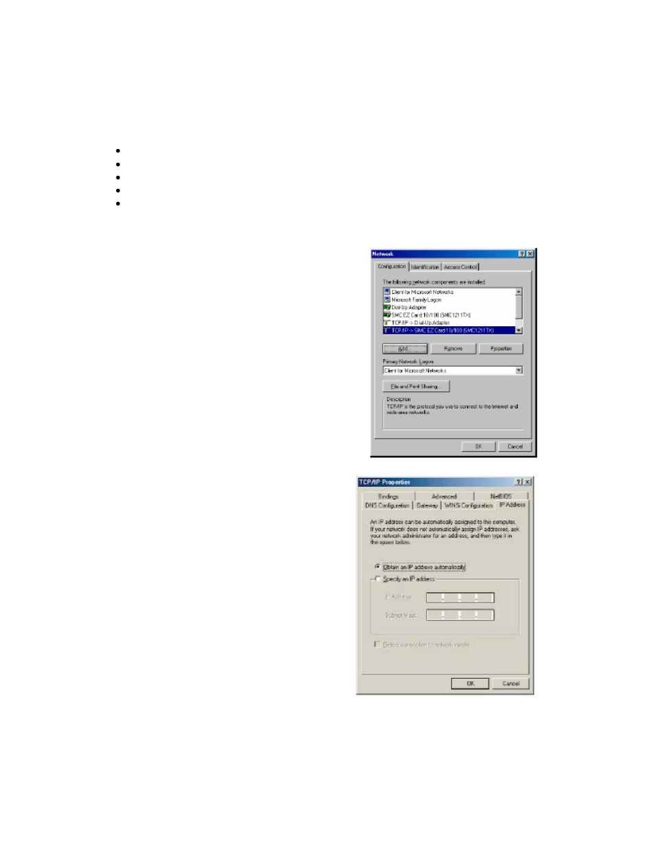 Chapter 4 | configuring your computer | SMC Networks SMC8013WG User Manual | Page 10 / 40