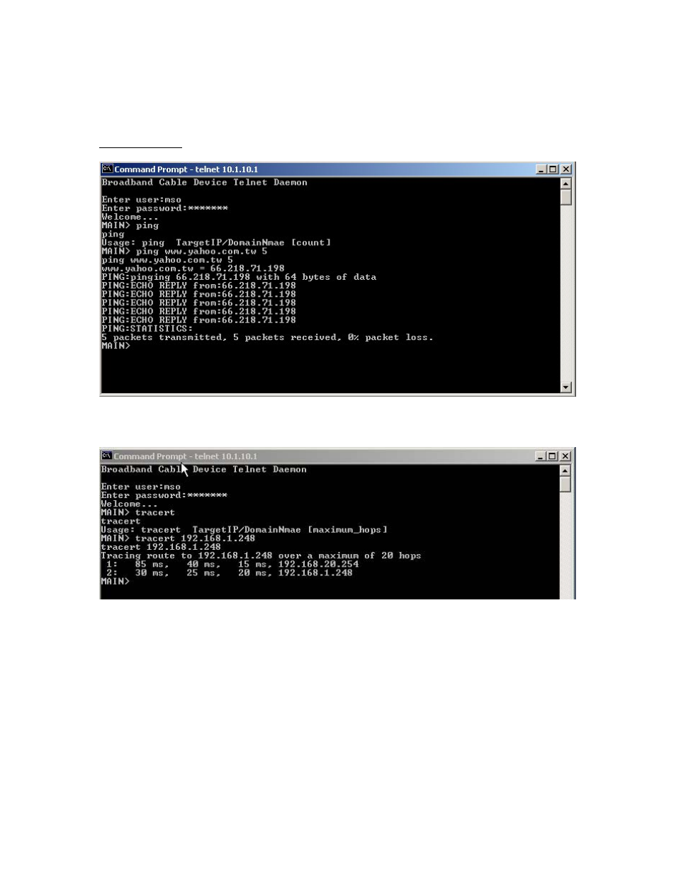 Appendix a | cli commands | SMC Networks SMC8013WG User Manual | Page 29 / 40