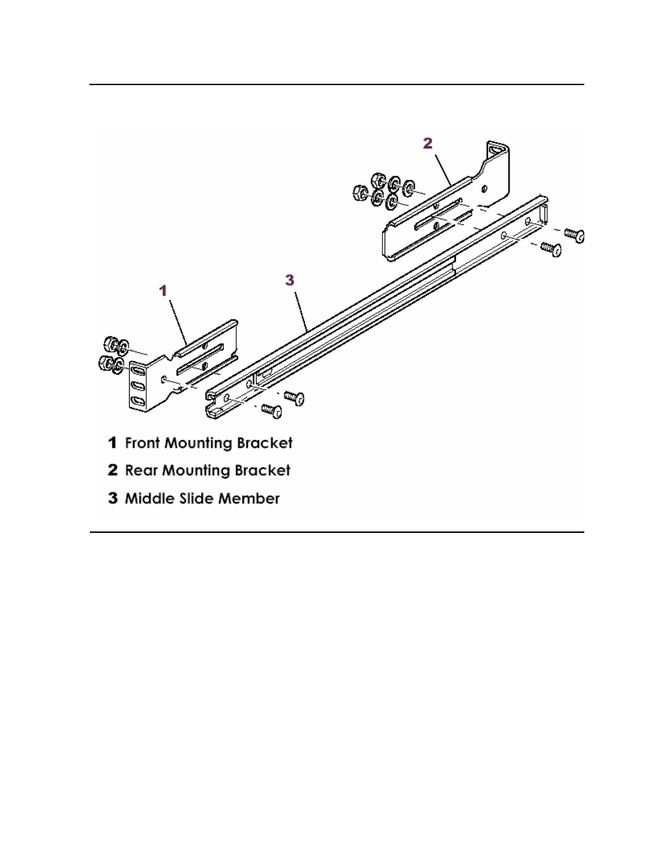 Figure 2-2, Installing the slide members | SMC Networks M8501 User Manual | Page 23 / 78