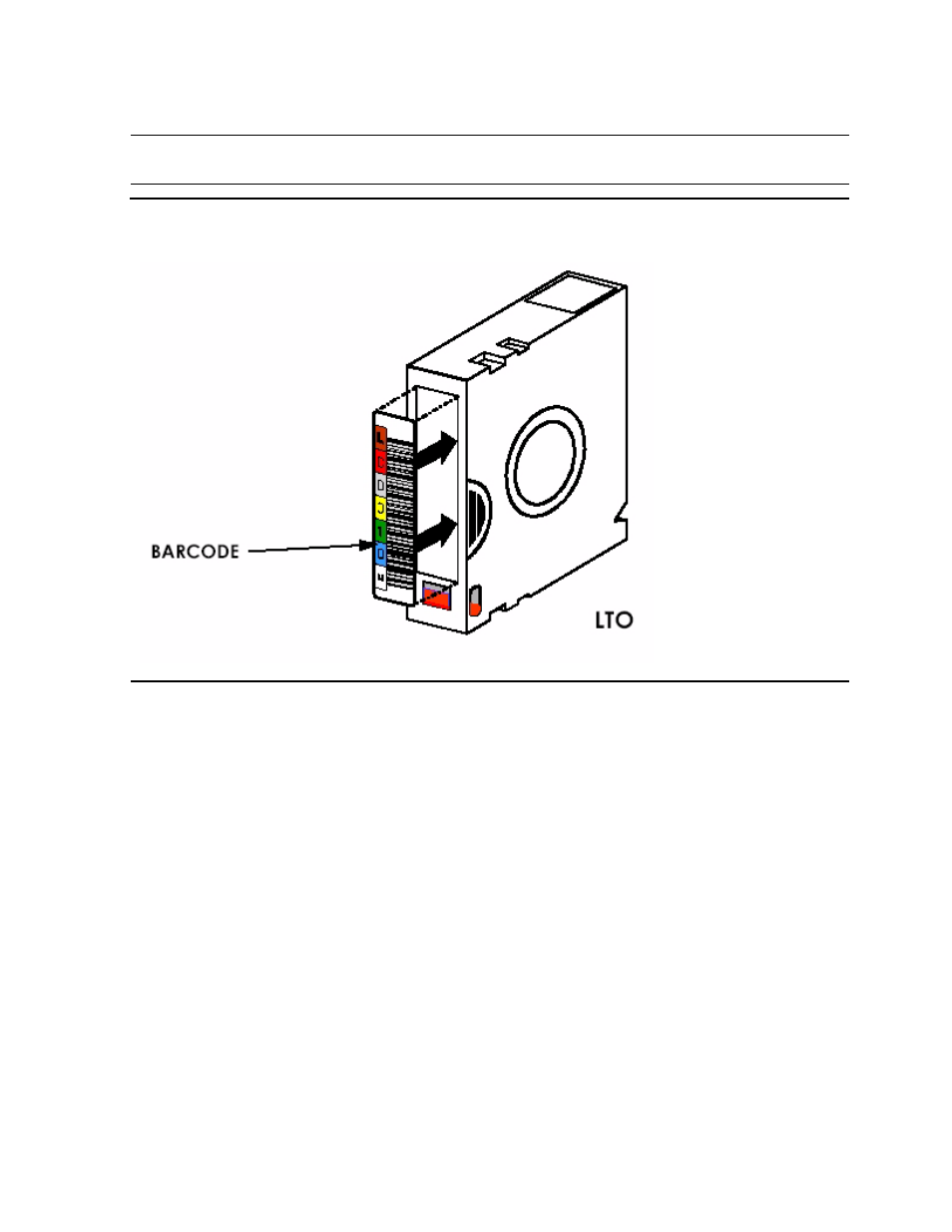 Figure 4-15, Barcode label installation (lto) | SMC Networks M8501 User Manual | Page 51 / 78