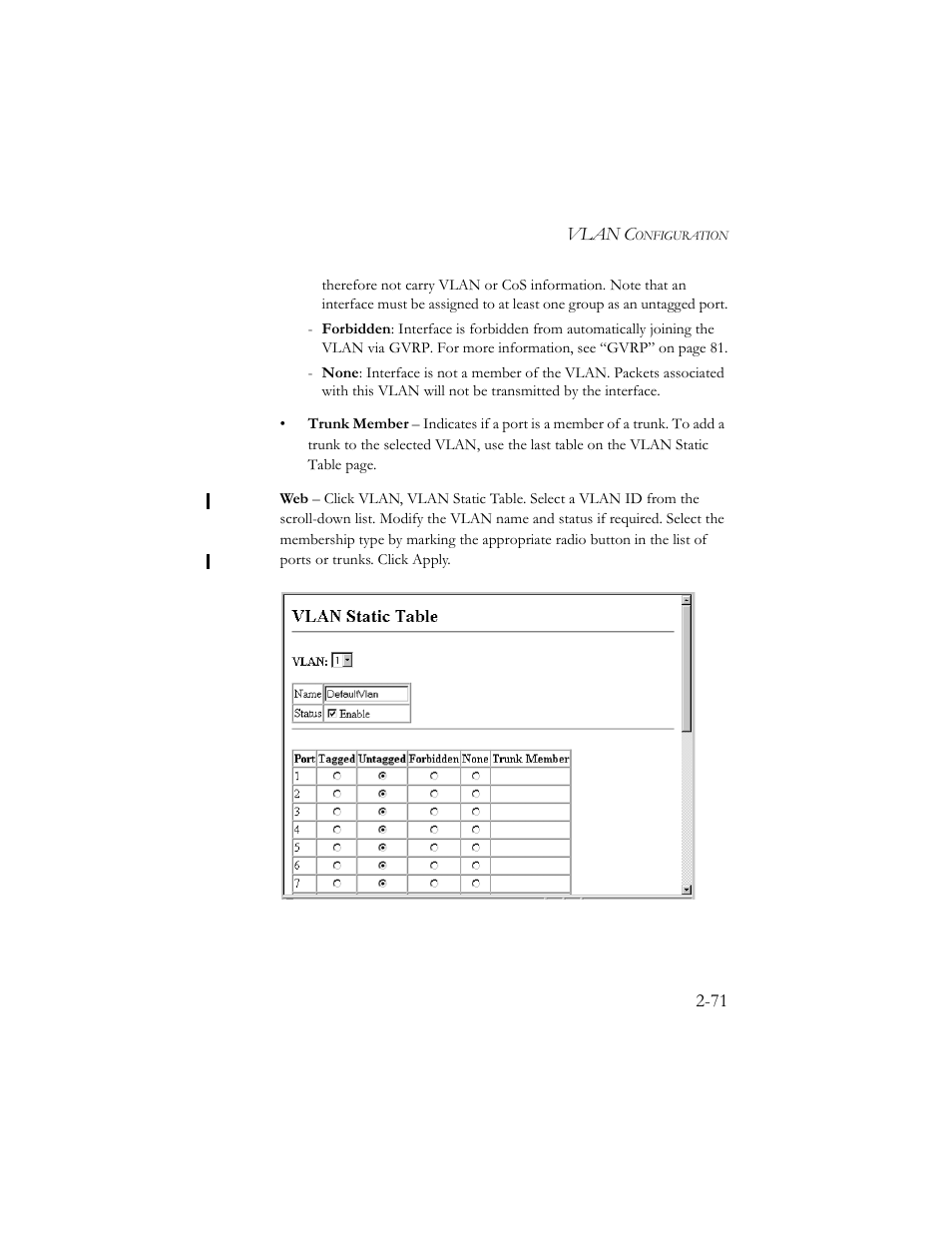 SMC Networks TigerSwitch 100 User Manual | Page 101 / 334