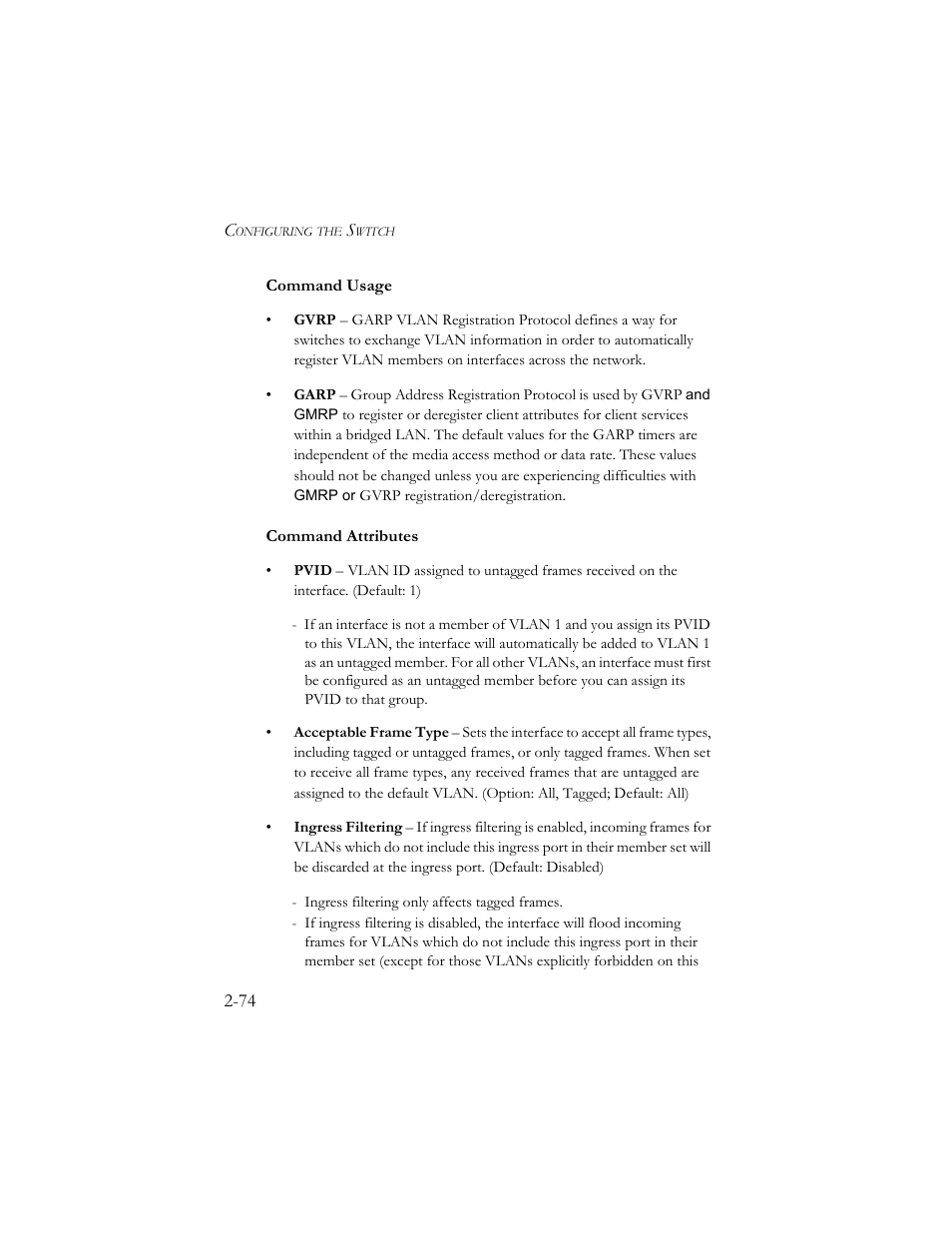 SMC Networks TigerSwitch 100 User Manual | Page 104 / 334