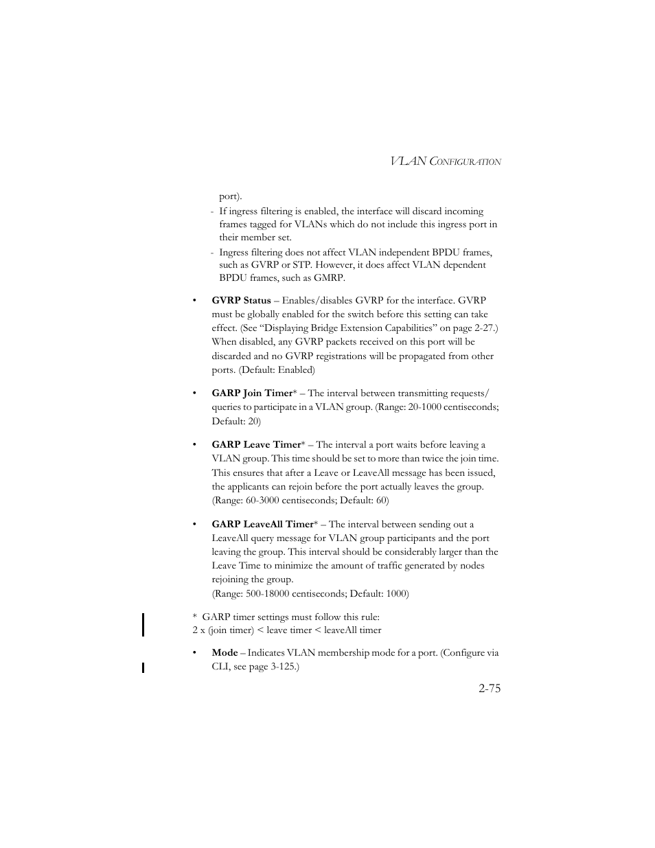 SMC Networks TigerSwitch 100 User Manual | Page 105 / 334