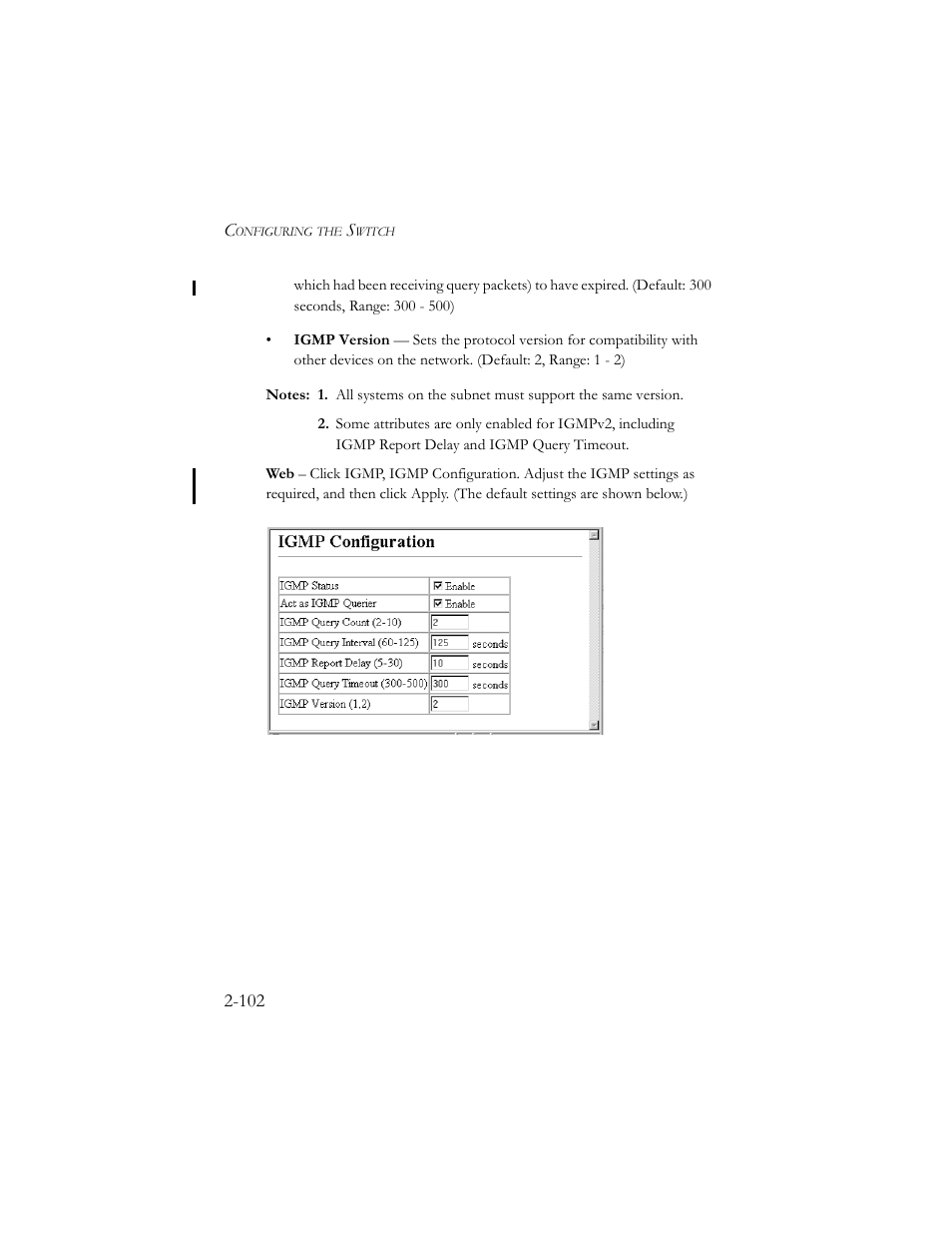 SMC Networks TigerSwitch 100 User Manual | Page 132 / 334