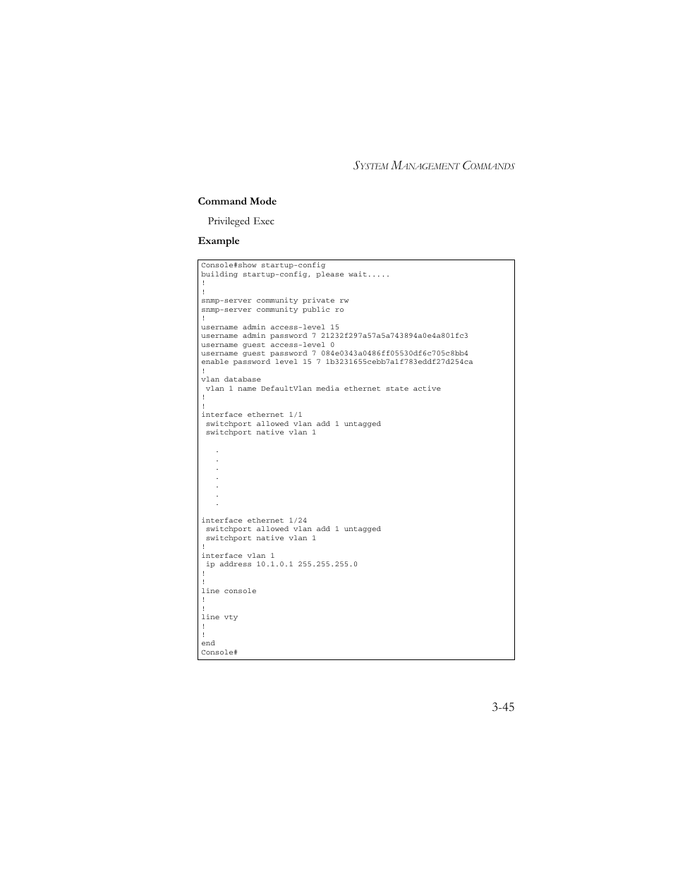 SMC Networks TigerSwitch 100 User Manual | Page 189 / 334