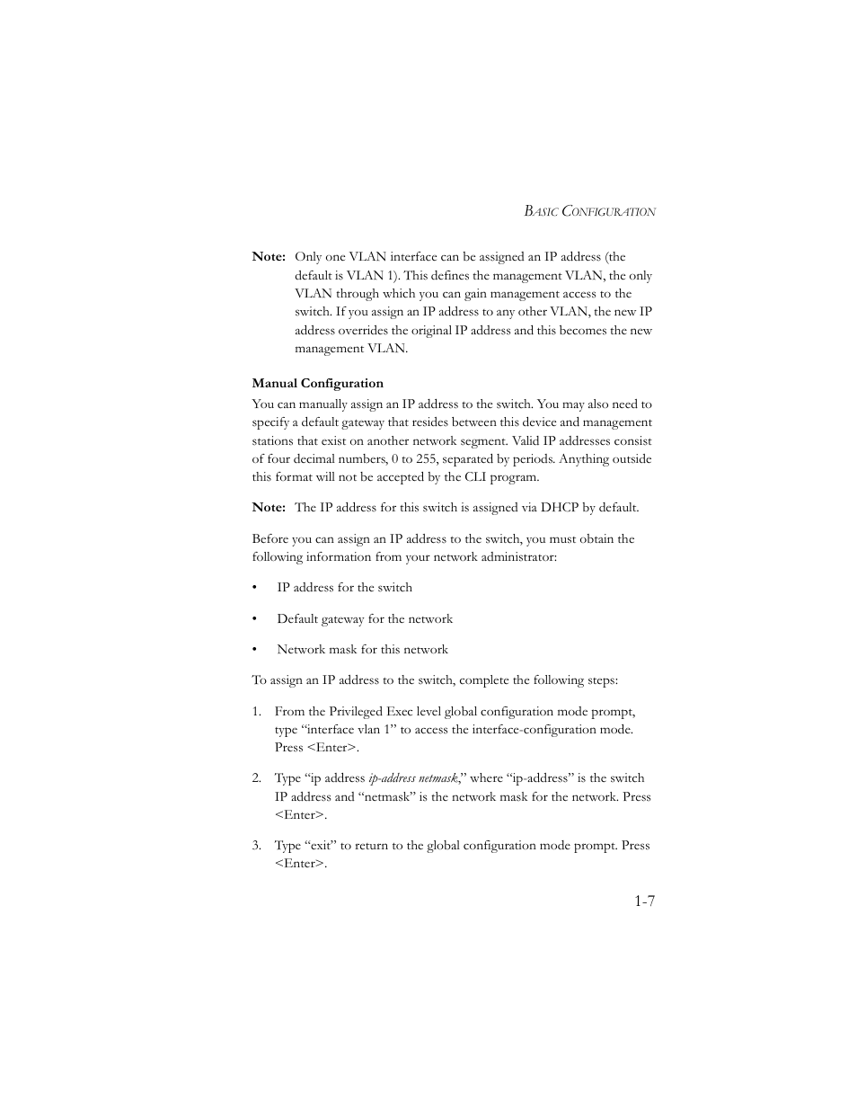 SMC Networks TigerSwitch 100 User Manual | Page 21 / 334
