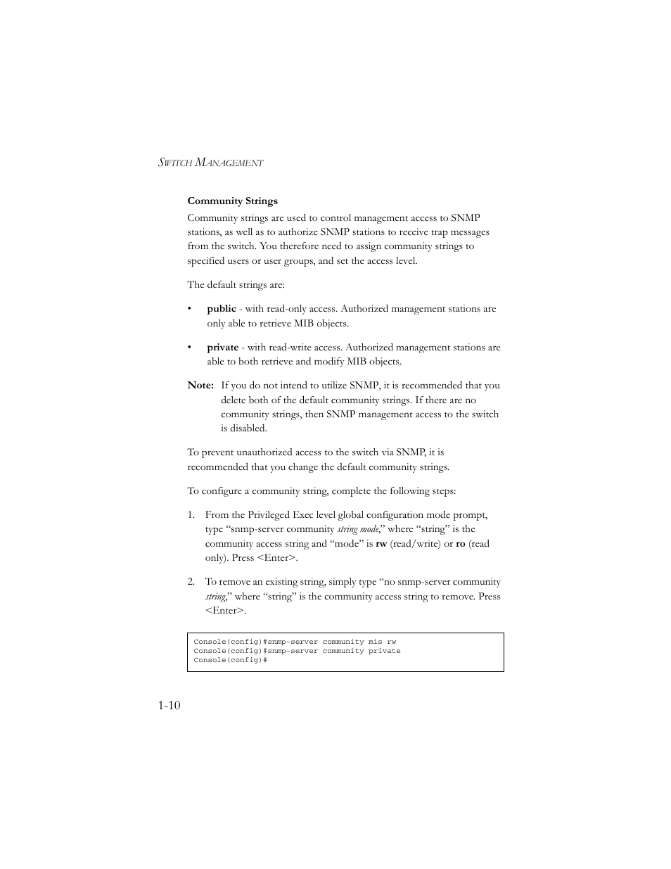 SMC Networks TigerSwitch 100 User Manual | Page 24 / 334