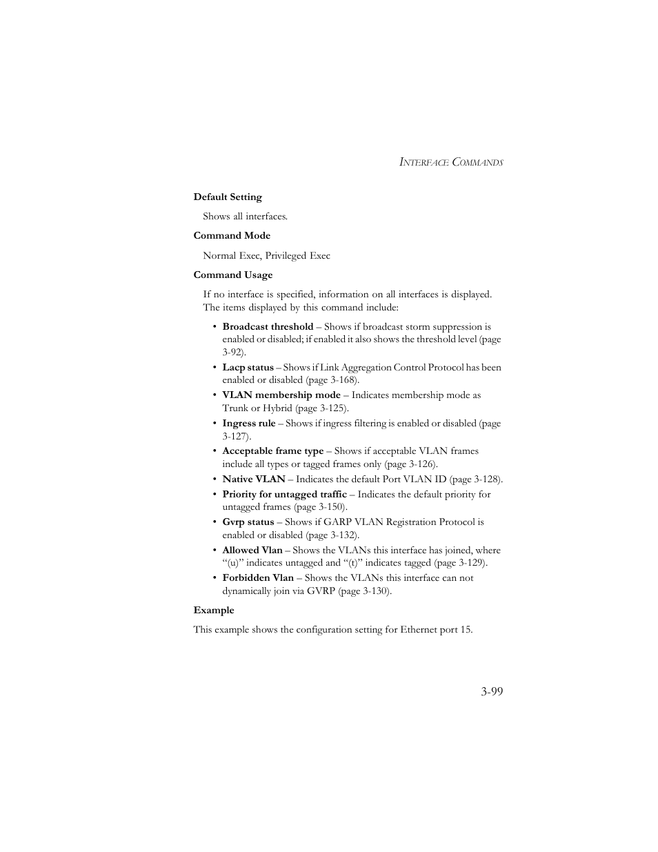 SMC Networks TigerSwitch 100 User Manual | Page 243 / 334