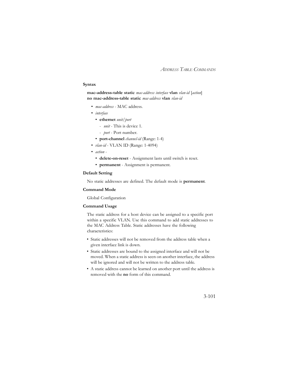 SMC Networks TigerSwitch 100 User Manual | Page 245 / 334