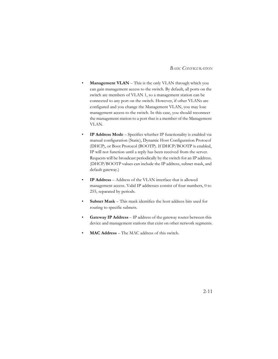 SMC Networks TigerSwitch 100 User Manual | Page 41 / 334
