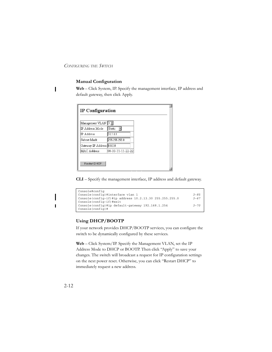 SMC Networks TigerSwitch 100 User Manual | Page 42 / 334