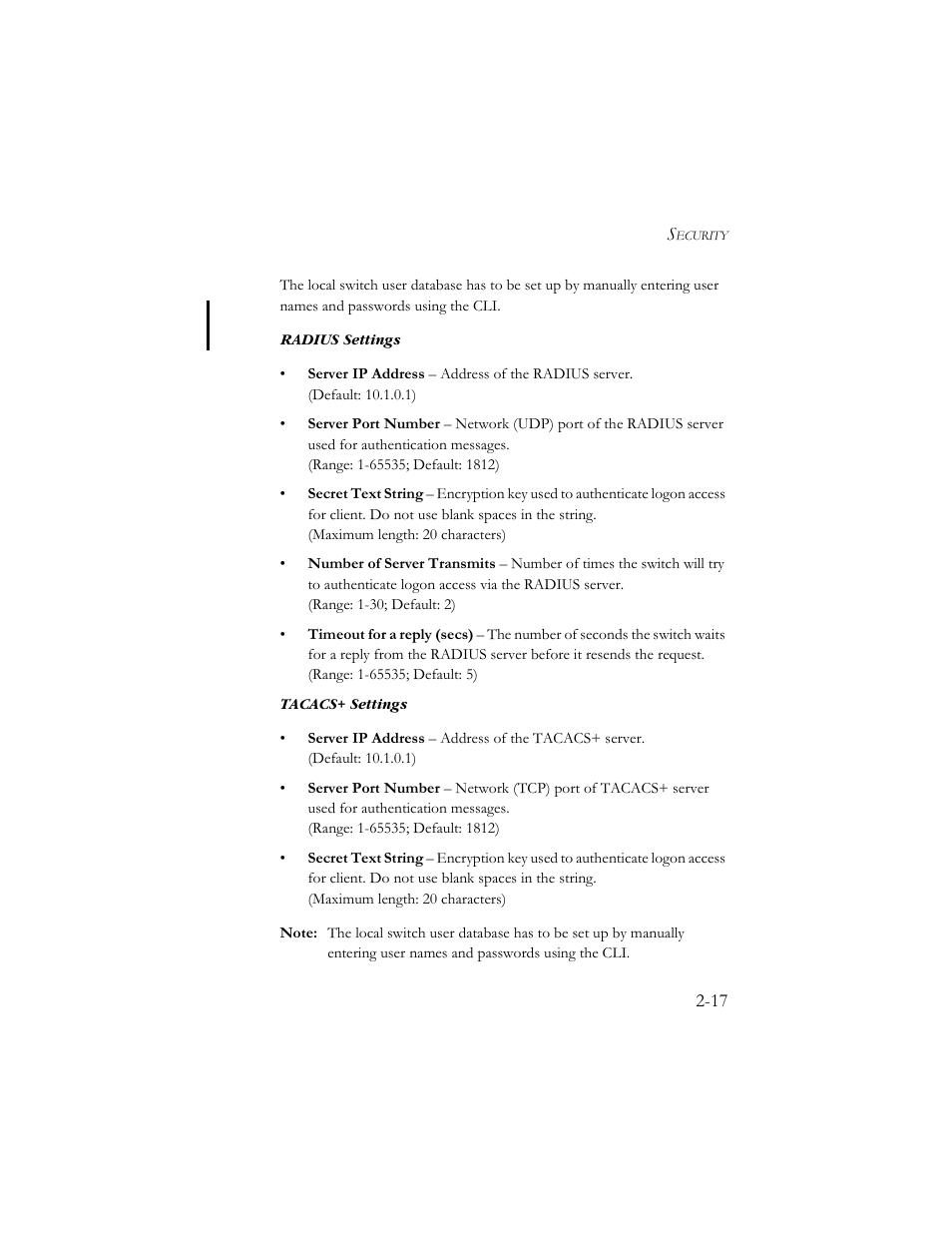 SMC Networks TigerSwitch 100 User Manual | Page 47 / 334