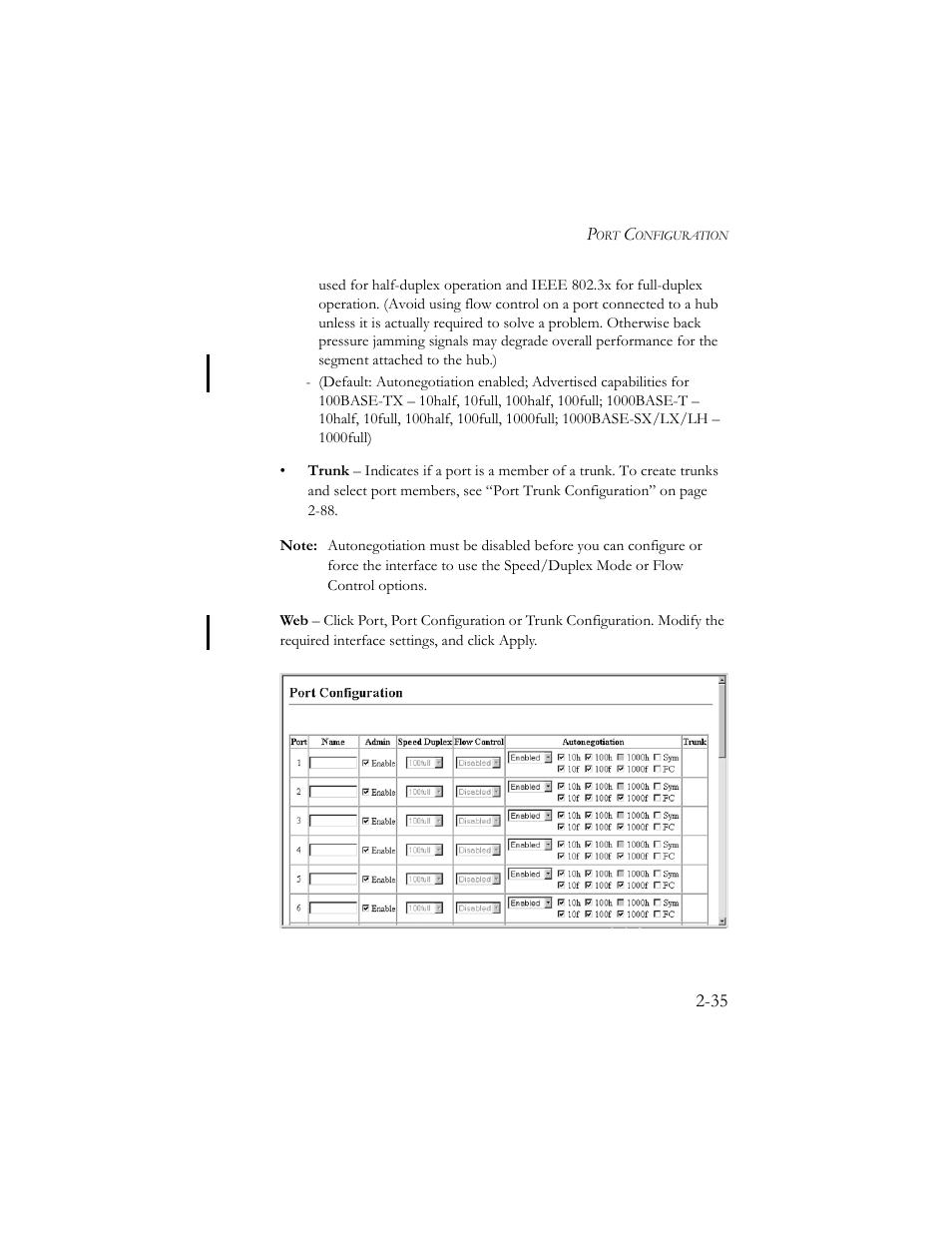 SMC Networks TigerSwitch 100 User Manual | Page 65 / 334