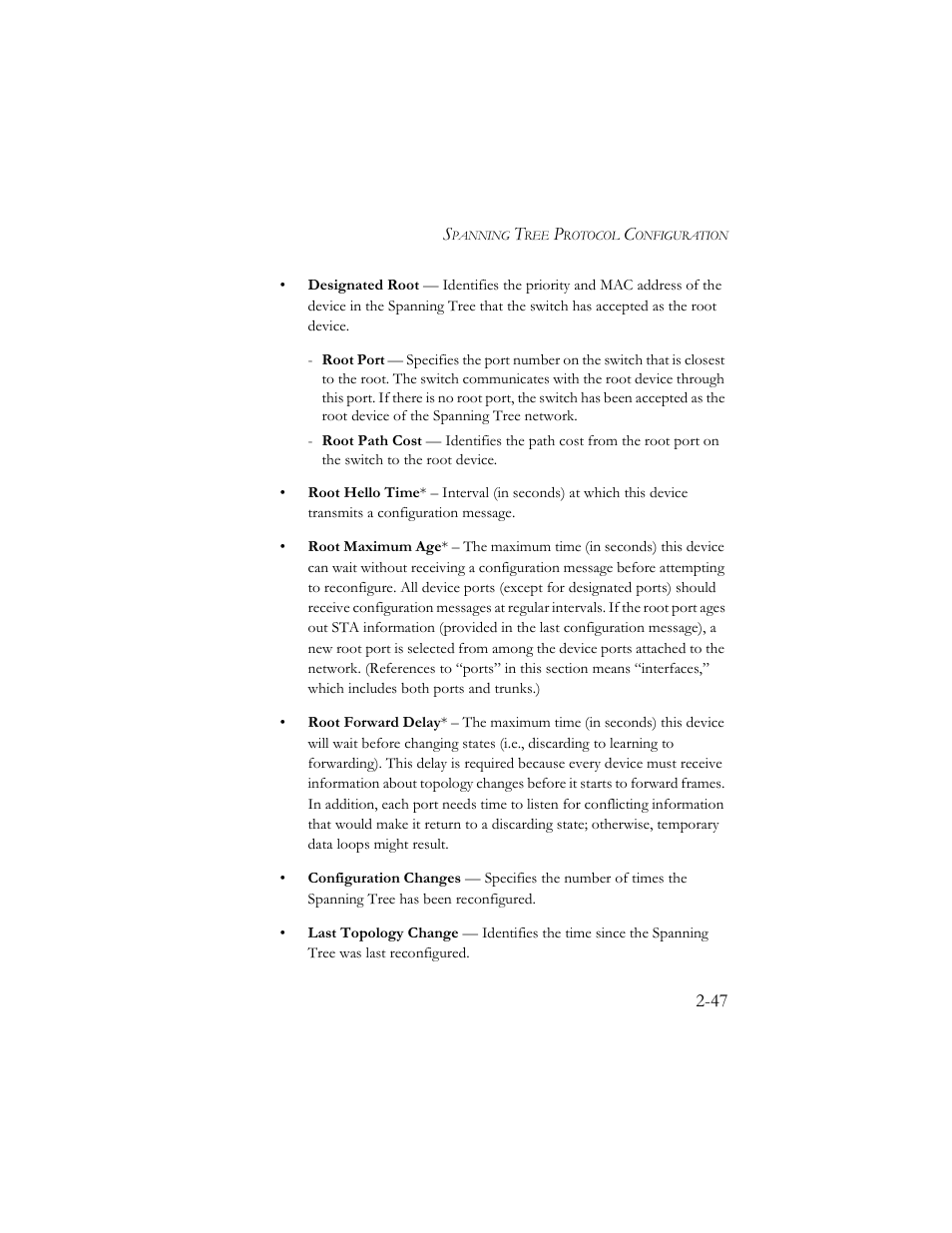 SMC Networks TigerSwitch 100 User Manual | Page 77 / 334